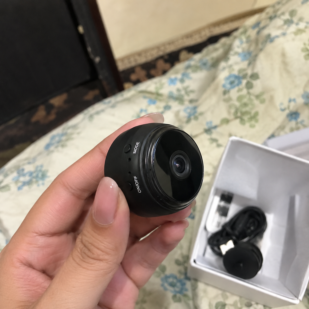 MiniGuard™ Mini Wi-Fi Security Camera with Mobile Live View